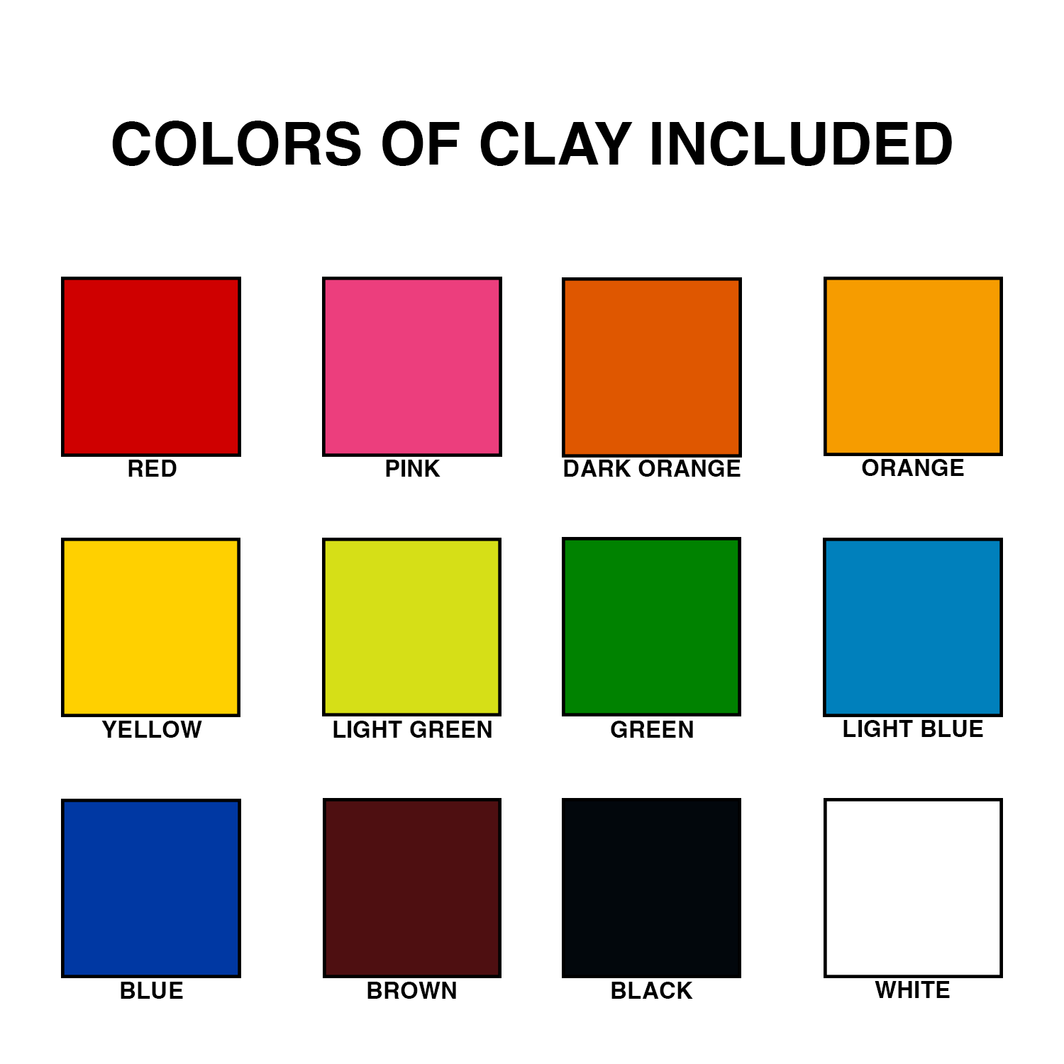 TTN Mini Clay - 12 Pack