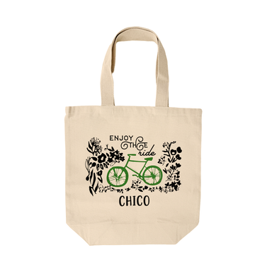 Chico, CA Enjoy The Ride Tote Bag