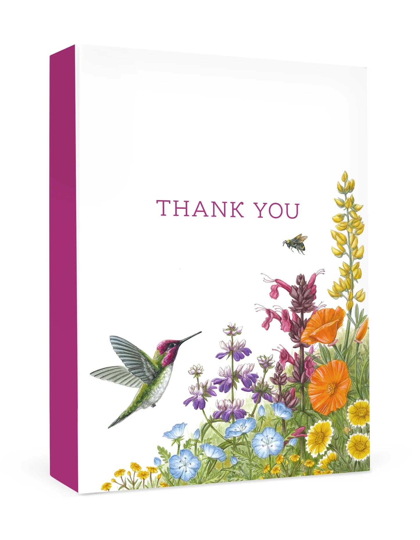Erin E. Hunter Wildflowers Boxed Thank You Cards