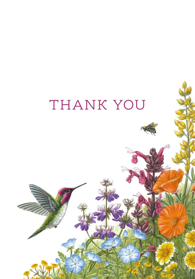 Erin E. Hunter Wildflowers Boxed Thank You Cards