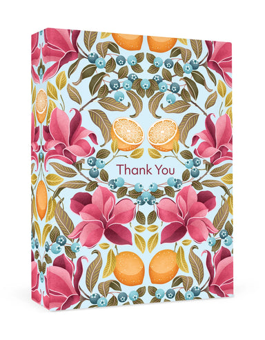 Catherine Marion Lemons & Magnolia Boxed Thank You Cards