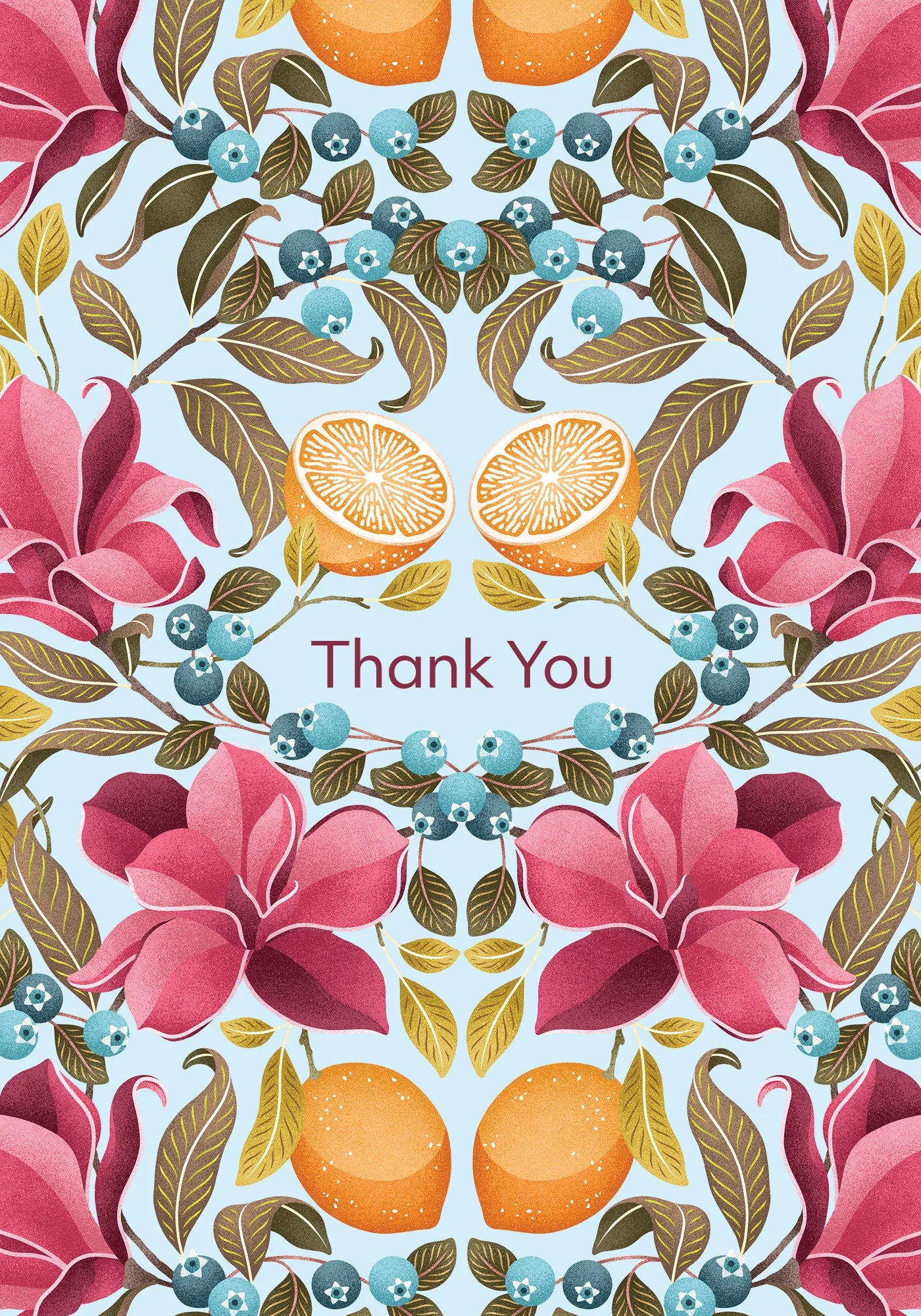 Catherine Marion Lemons & Magnolia Boxed Thank You Cards