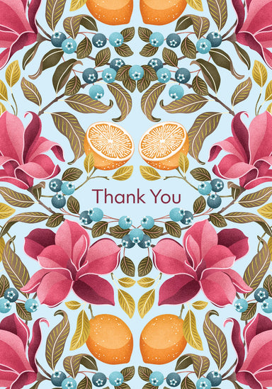 Catherine Marion Lemons & Magnolia Boxed Thank You Cards