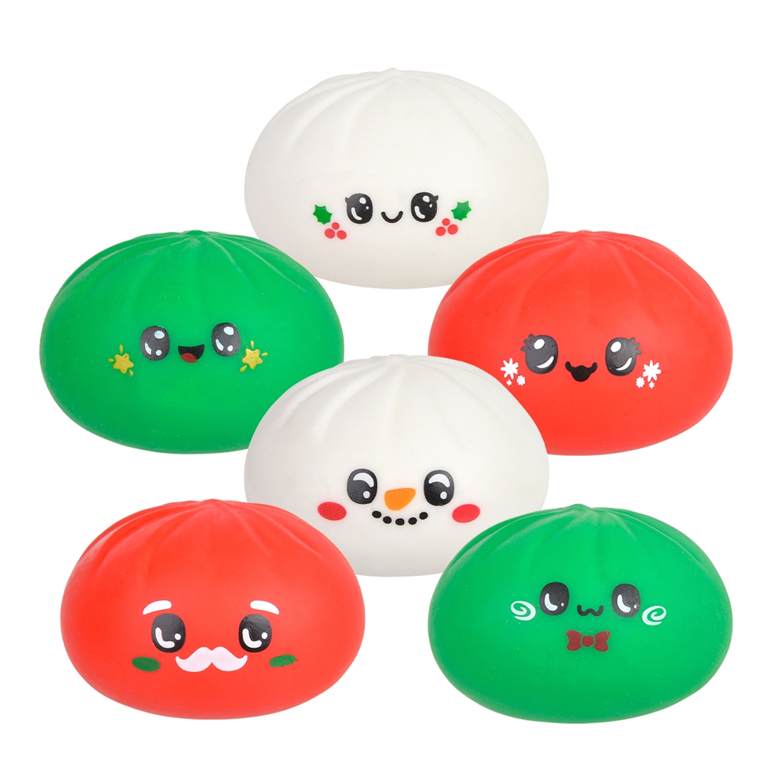 TTN Christmas Squish And Stretch Dumplings (Single) - Random Color