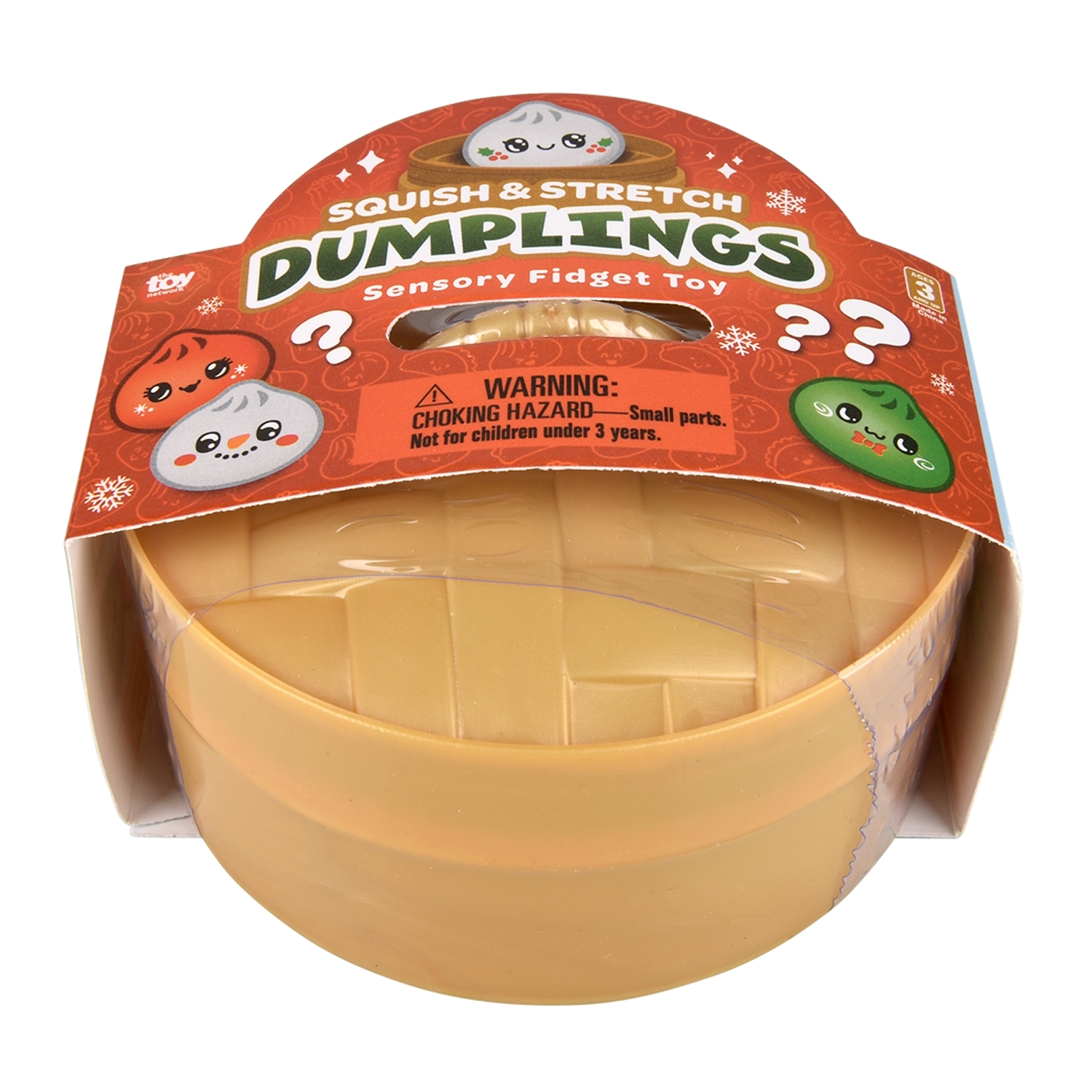 TTN Christmas Squish And Stretch Dumplings (Single) - Random Color