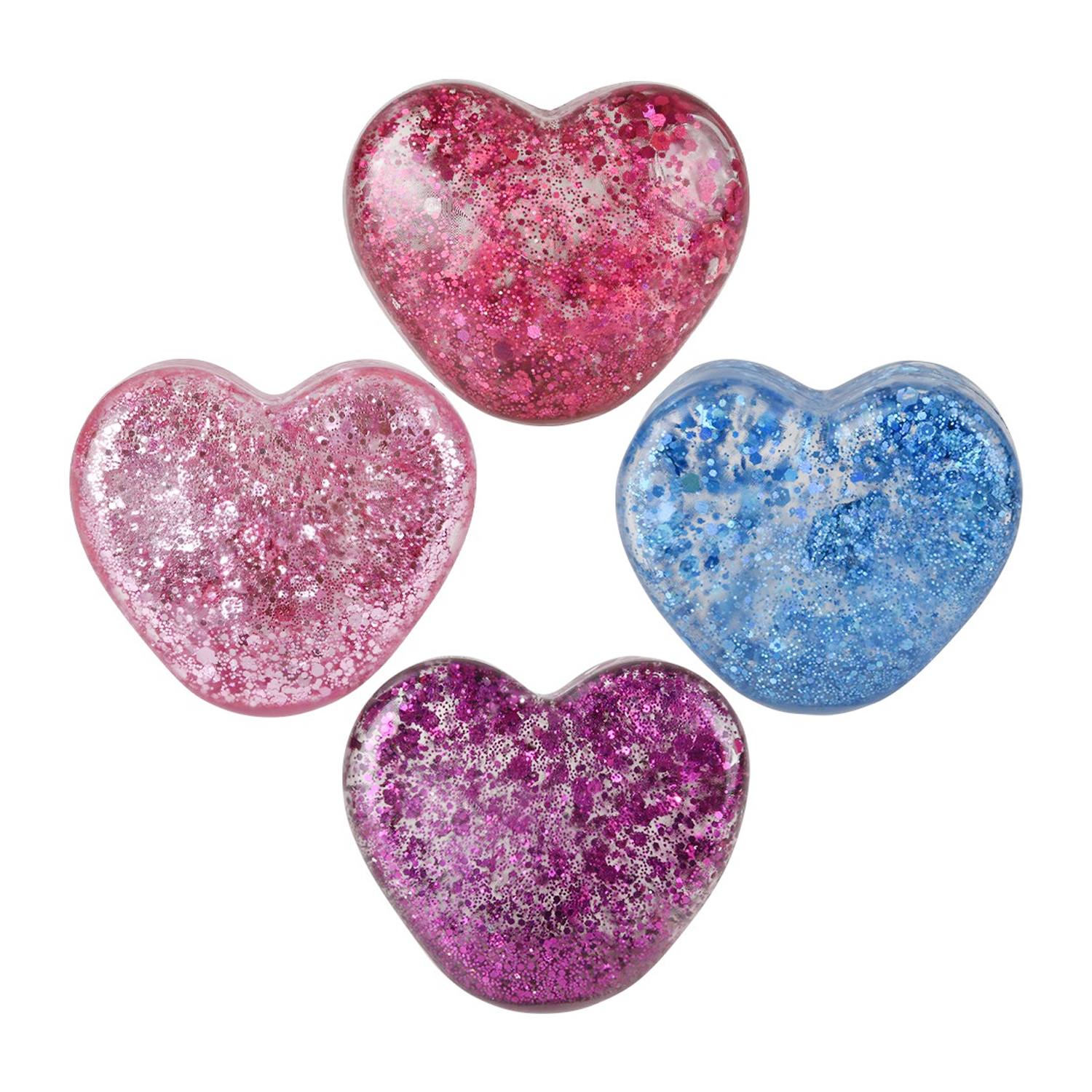 TTN Squeezy Sparkle Sugar Heart (Single) - Random Color