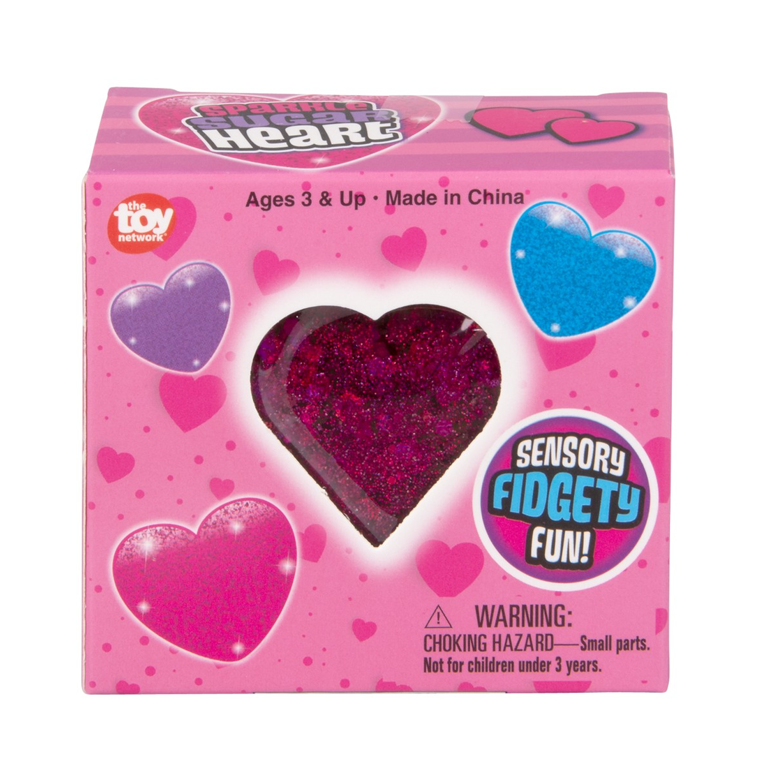 TTN Squeezy Sparkle Sugar Heart (Single) - Random Color