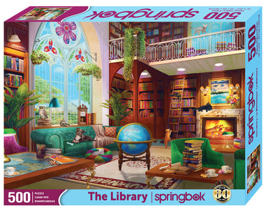 The Library 500 Piece Puzzle