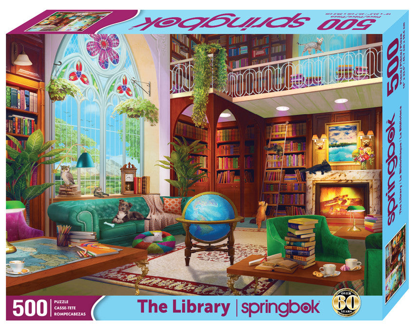 The Library 500 Piece Puzzle