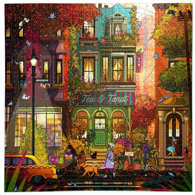 eeBoo Fall in Brooklyn 1000 Piece Puzzle