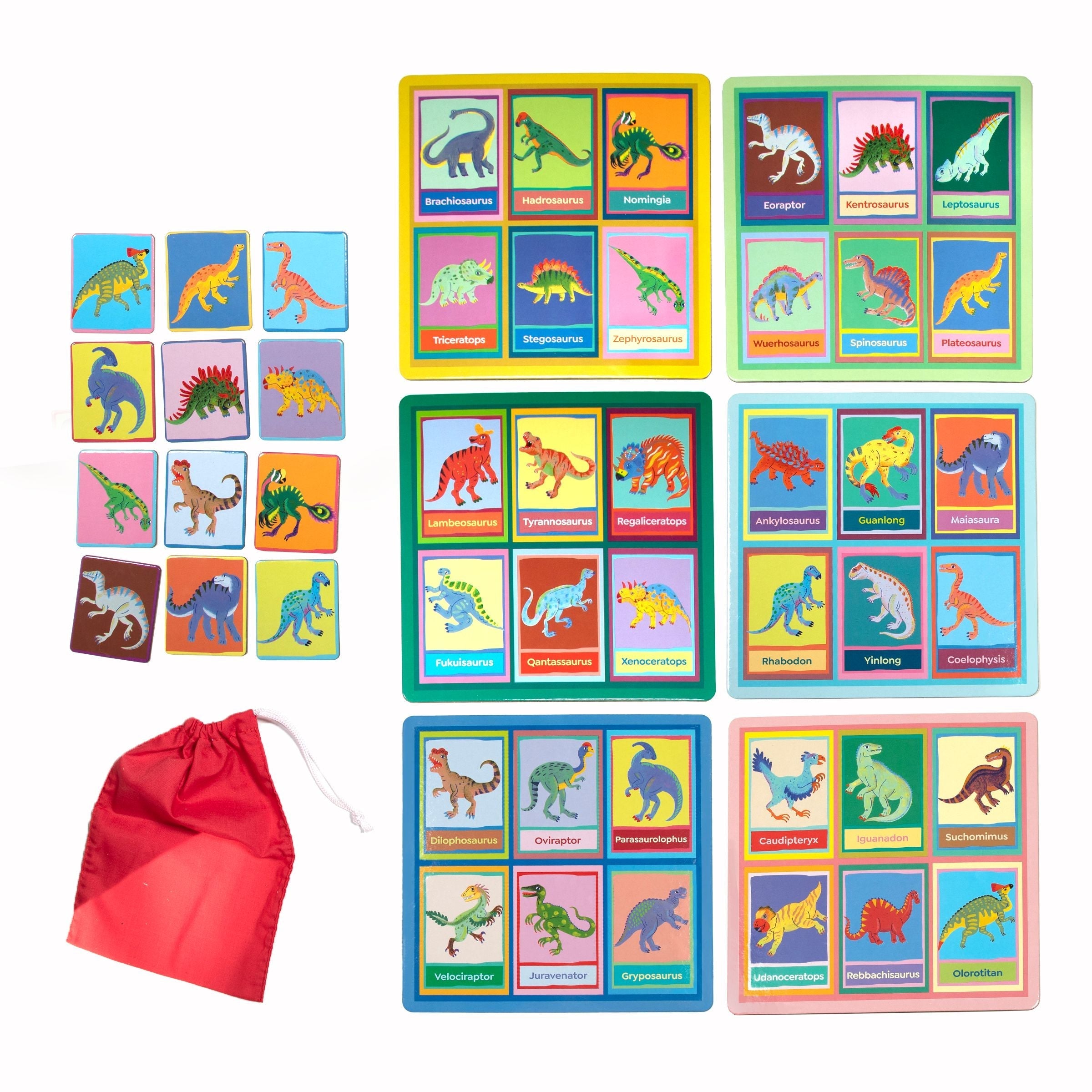 eeBoo Dinosaur Bingo Game