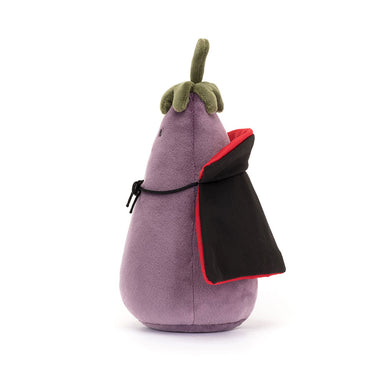 Jellycat Vivacious Eggplant Vampire    