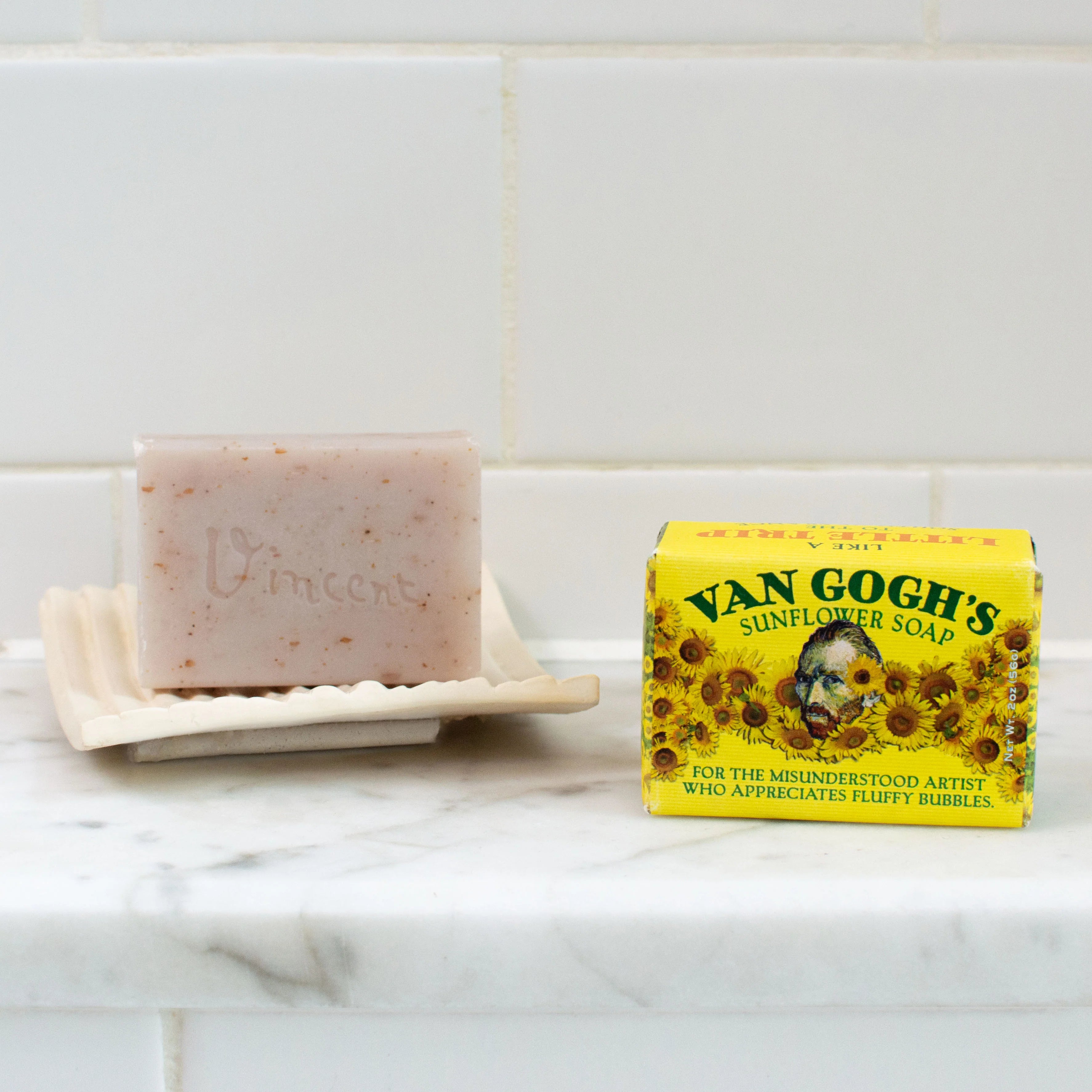 UPG Van Gogh's Sunflower Soap - For The Tortured Artist Who Enjoys Fluffy Bubbles
