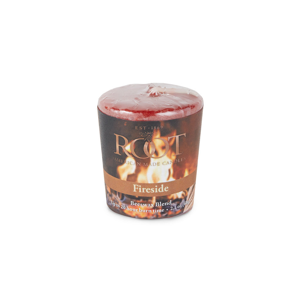 Root Candles Votive Fireside