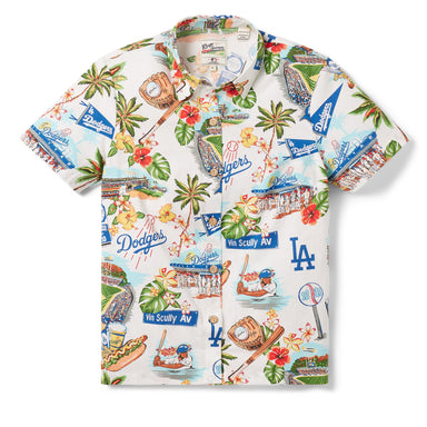 Reyn Spooner LA Dodgers Women's Button Front Camp Shirt    
