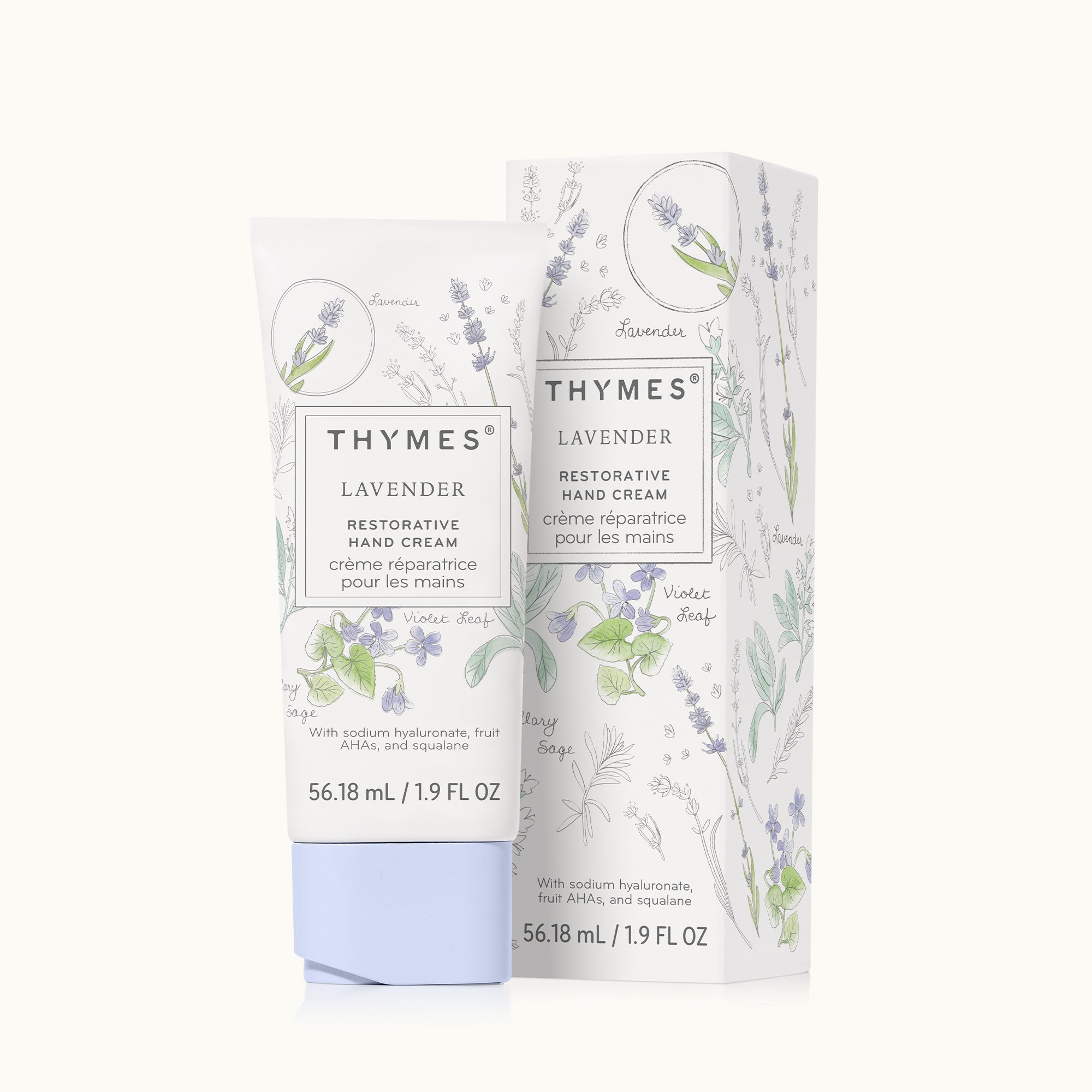 Thymes Lavender Restorative Hand Cream
