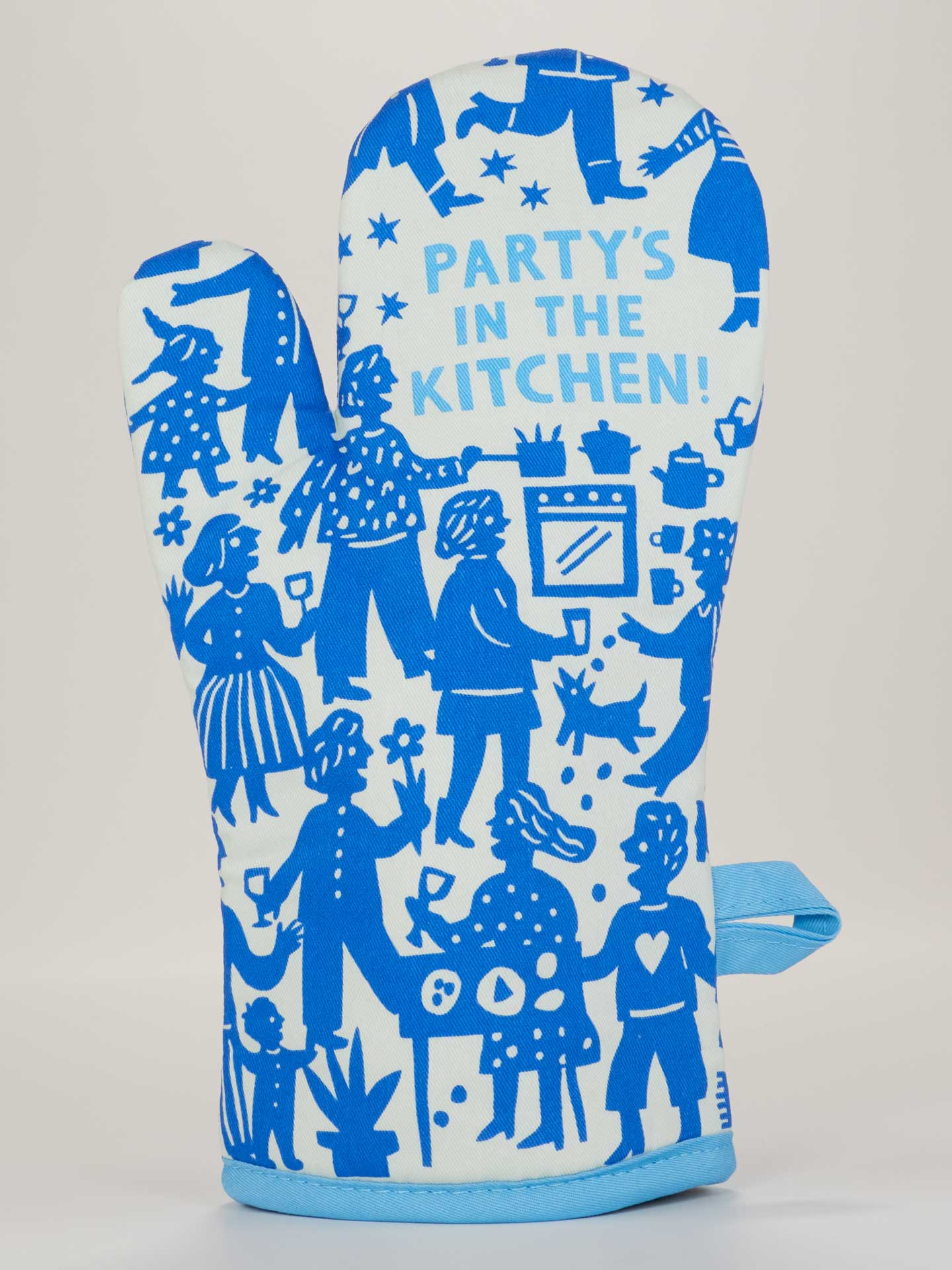 BLUQ Party's In The Kitchen! Oven Mitt