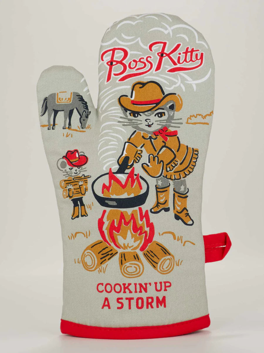BLUQ Boss Kitty Oven Mitt