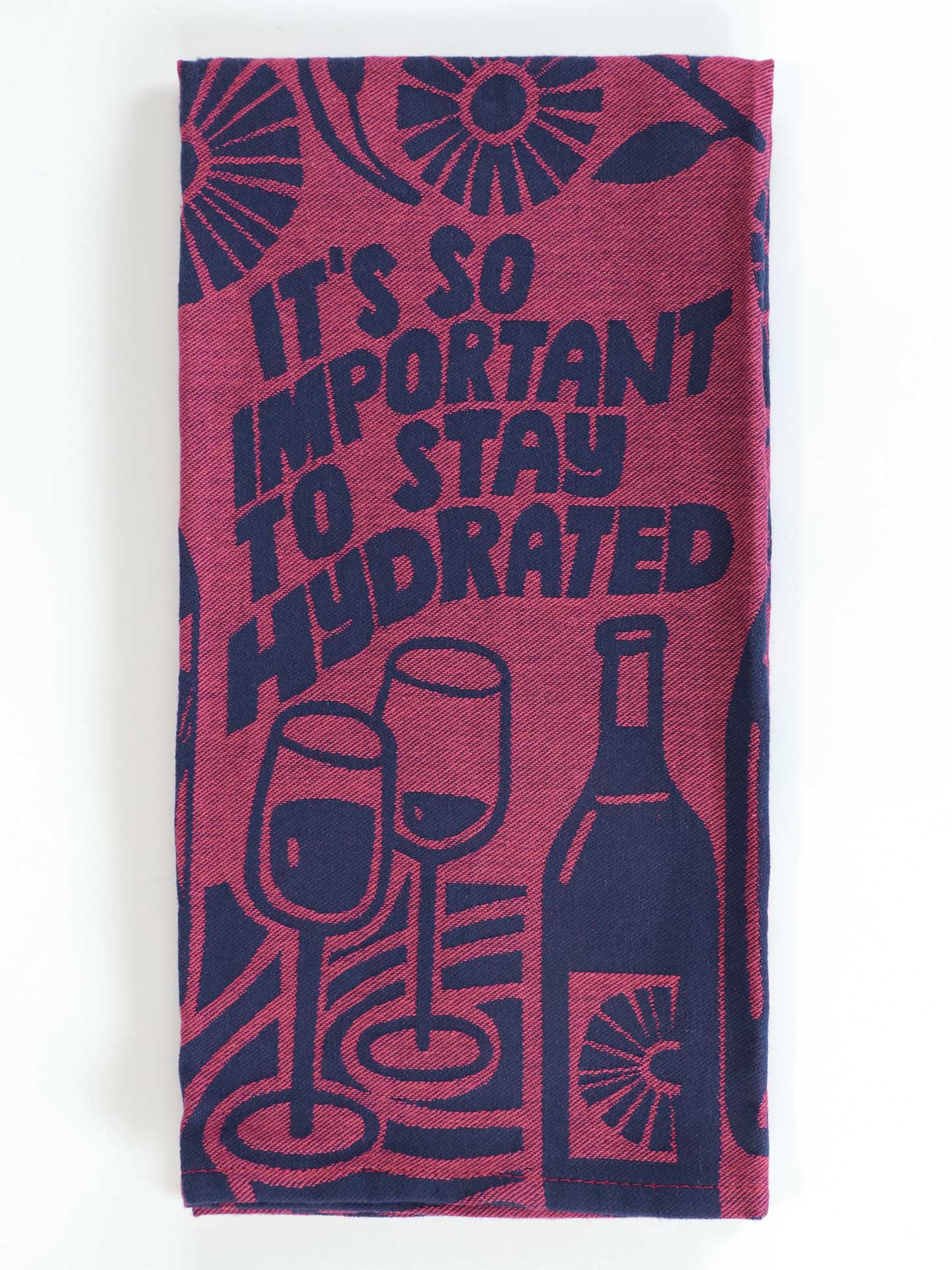 BLUQ It's So Important To Stay Hydrated Dish Towel