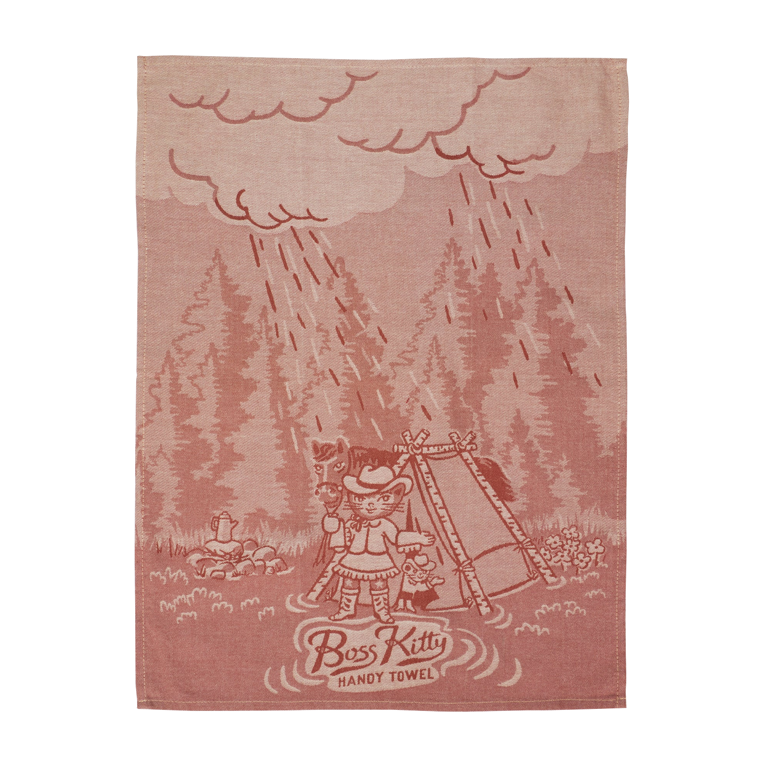 BLUQ Boss Kitty Dish Towel