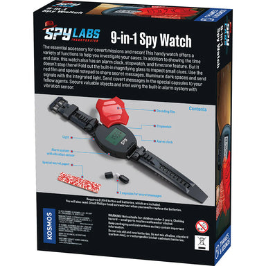 9 in 1 Spy Watch Spy Labs