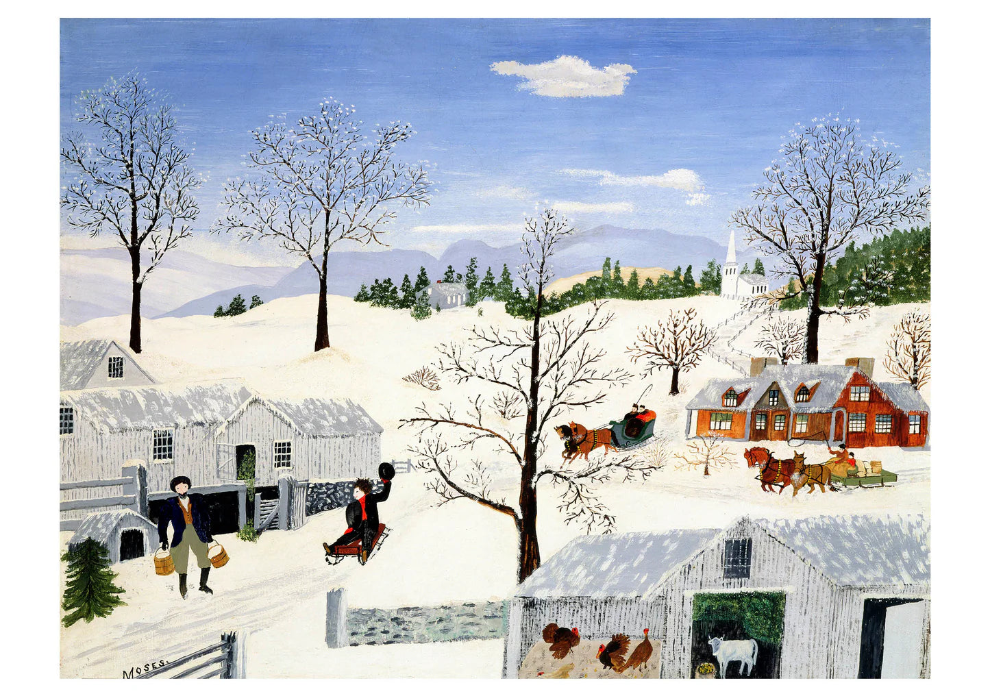 Grandma Moses Holiday Card Assortment