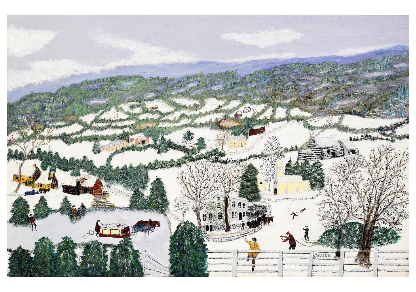 Grandma Moses Holiday Card Assortment