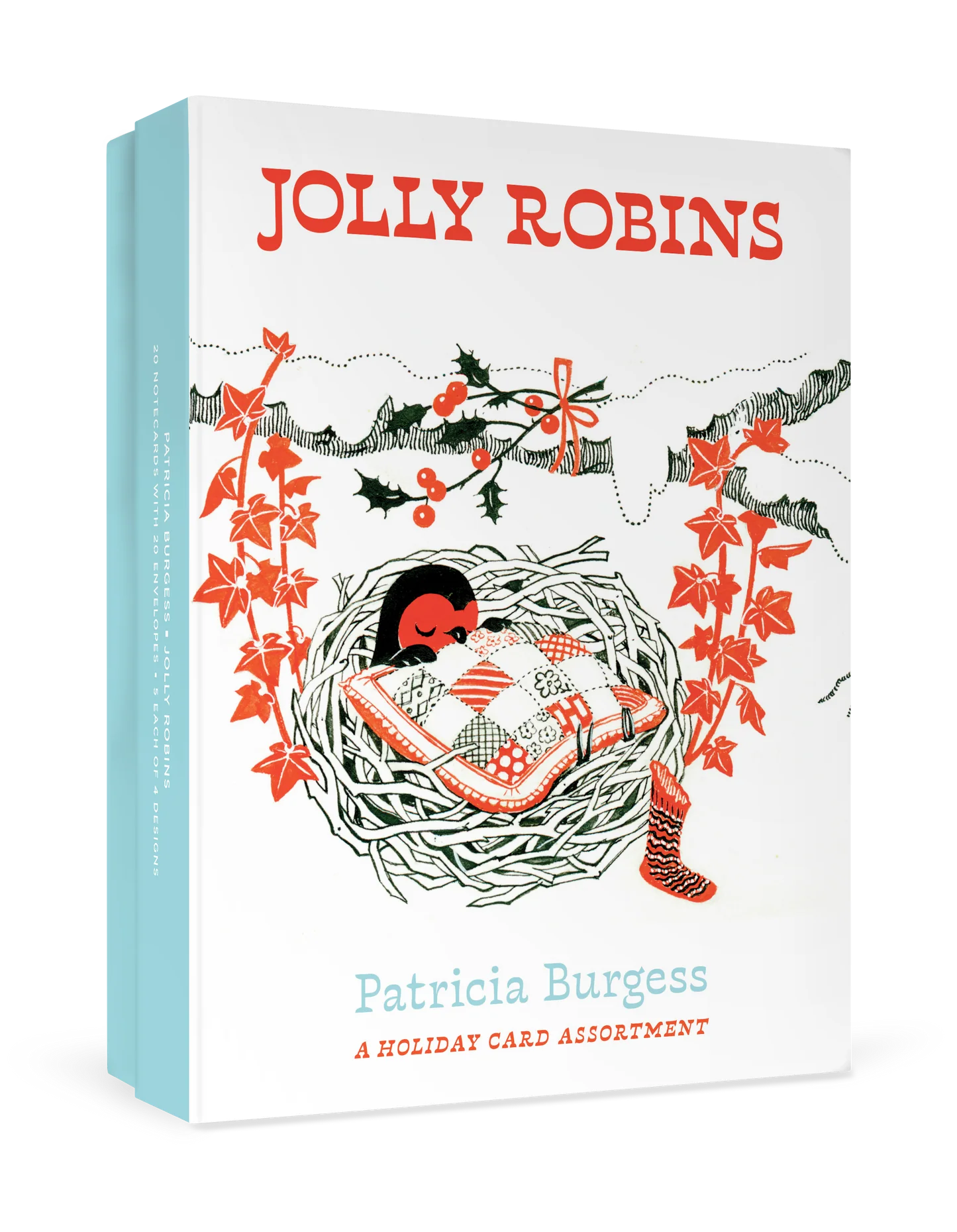 Patricia Burgess - Jolly Robins Boxed Holiday Card Assortment