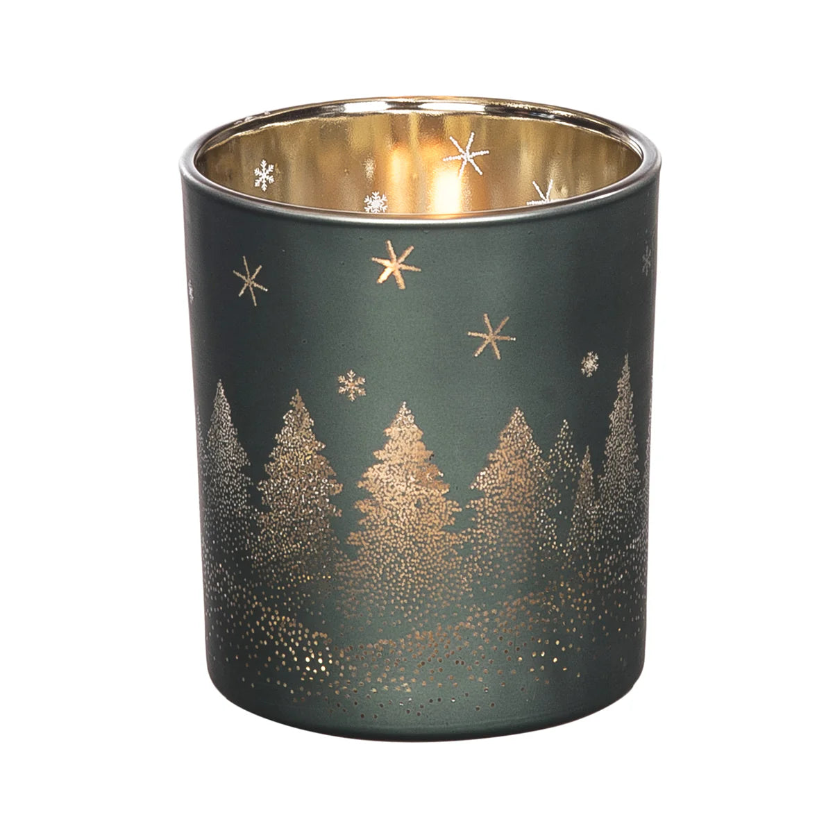Small Pine Tree Votive Holder