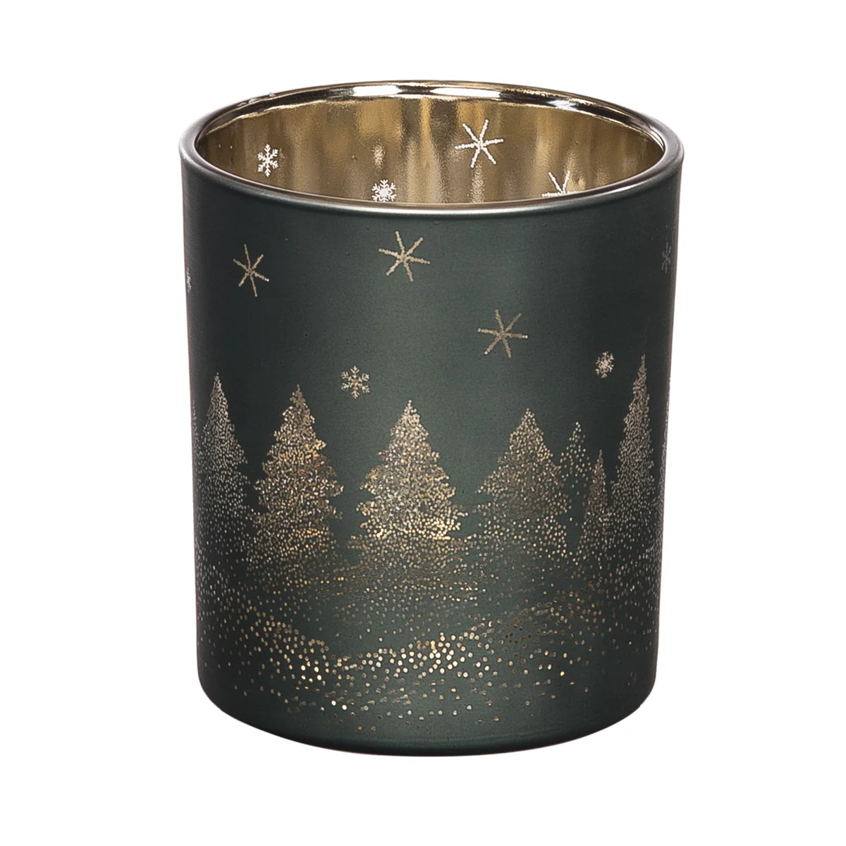 Small Pine Tree Votive Holder