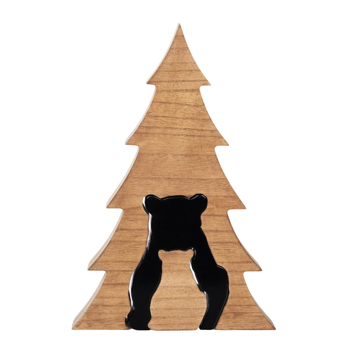 Bear and Tree Wooden Puzzle