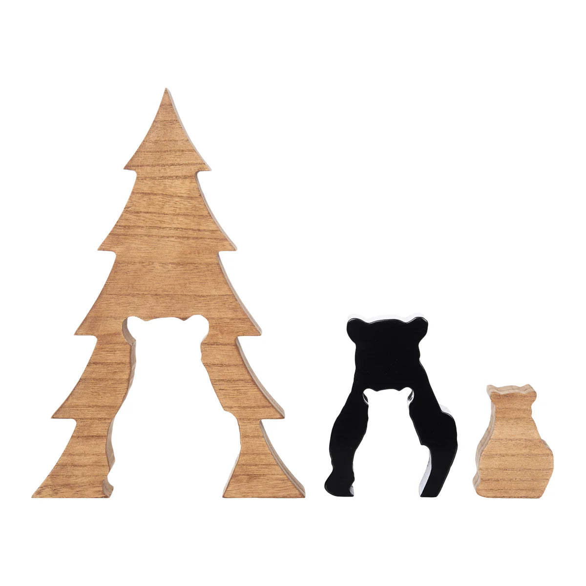 Bear and Tree Wooden Puzzle