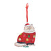 Santa Cat in Sweater Ornament