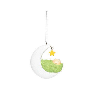 Moon Baby Ornament
