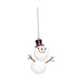 Volleyball Snowman Ornament