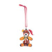 Brown Bear with Santa Hat Ornament