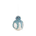 Shimmering Blue Octopus Ornament