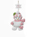 Baby's 1st Christmas Snow Baby Girl Ornament