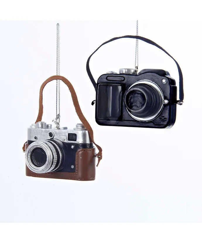 Classic Camera Ornament - (Single) Various Colors