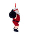 Weight Lifter Santa Ornament