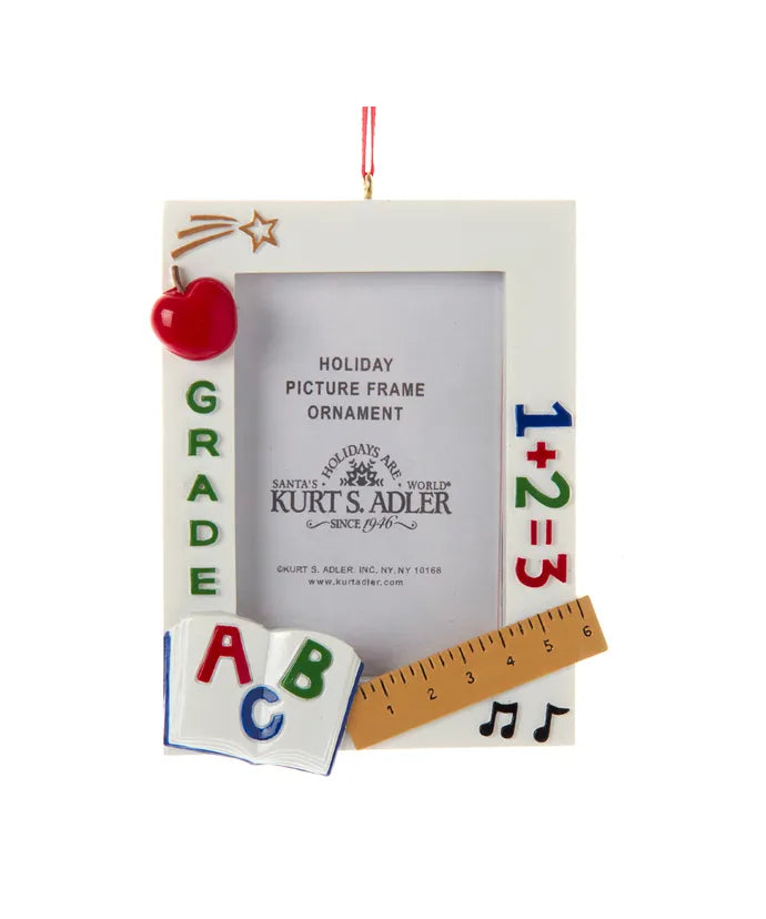 Grade School Frame Ornament