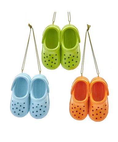 Clog Shoe Ornament - (Single) Various Options