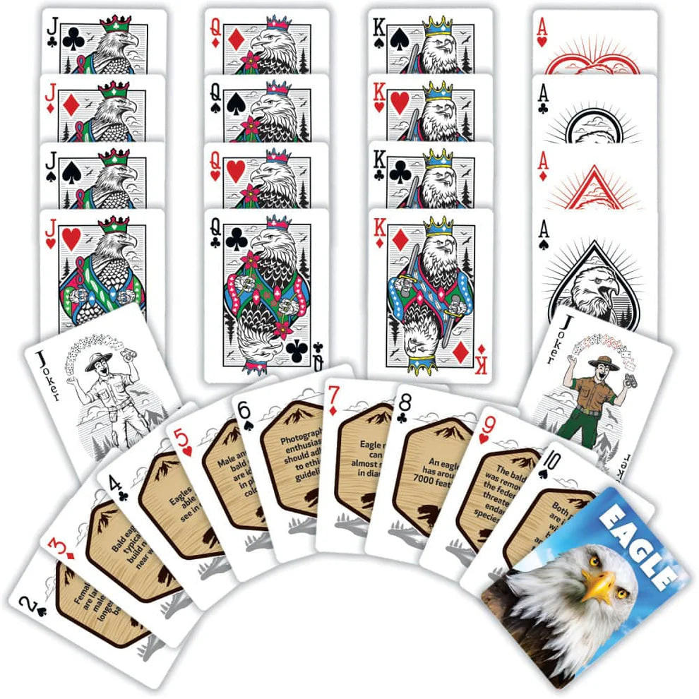 MSTR Eagle Playing Cards