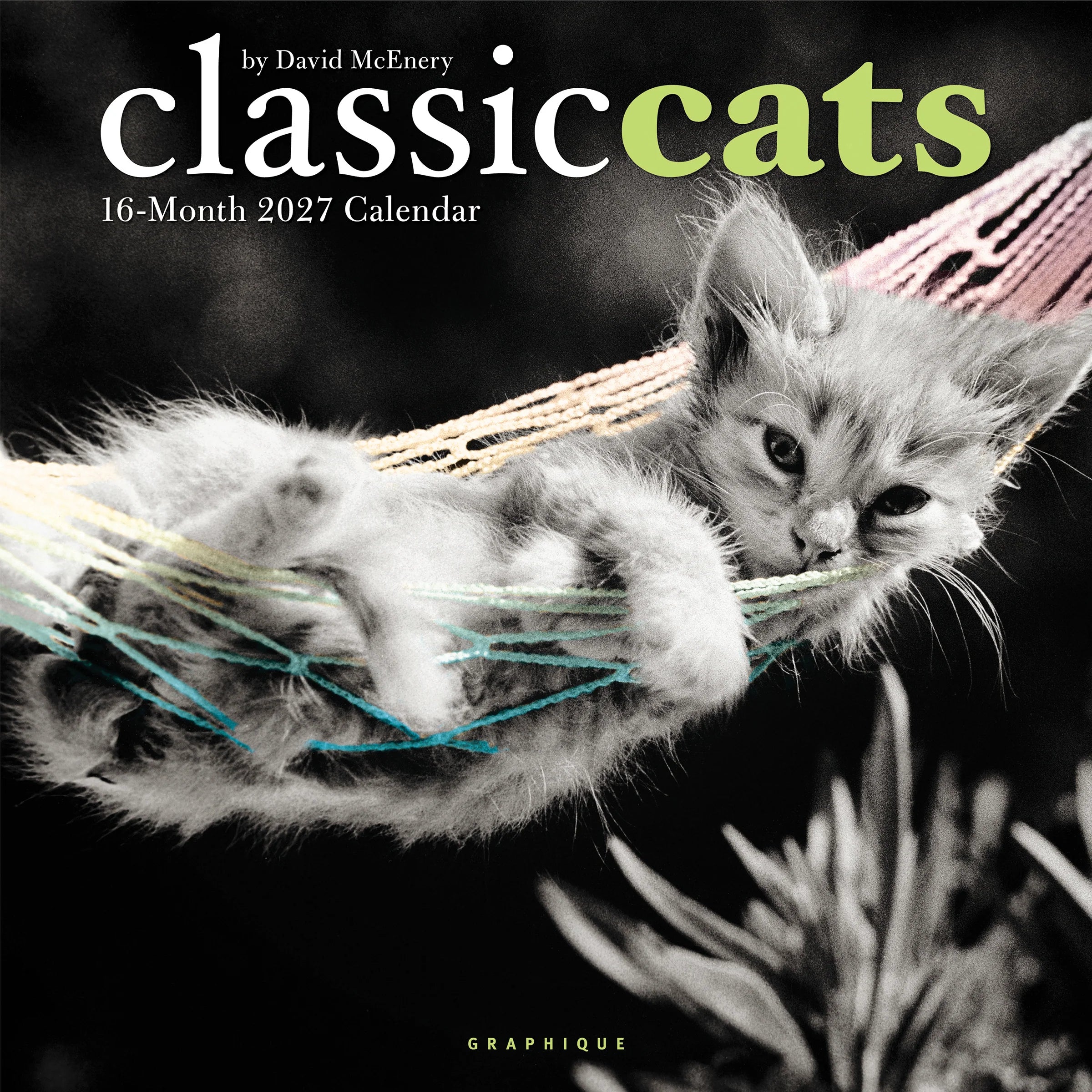 GRPH Classic Cats 2027 Wall Calendar