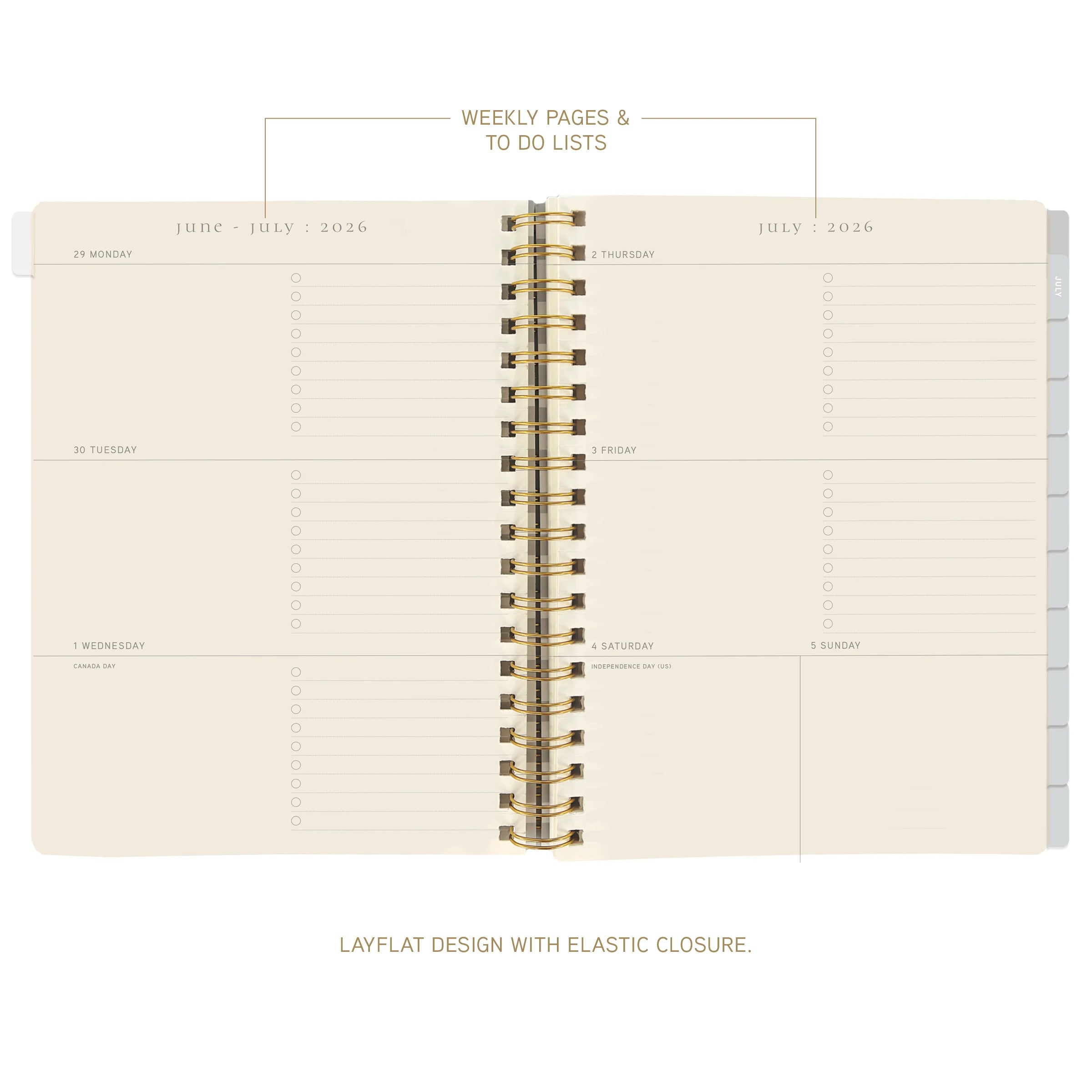 GRPH Flowers 2027 Spiral-Bound Engagement Calendar