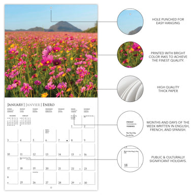 GRPH In Full Bloom 2027 Wall Calendar