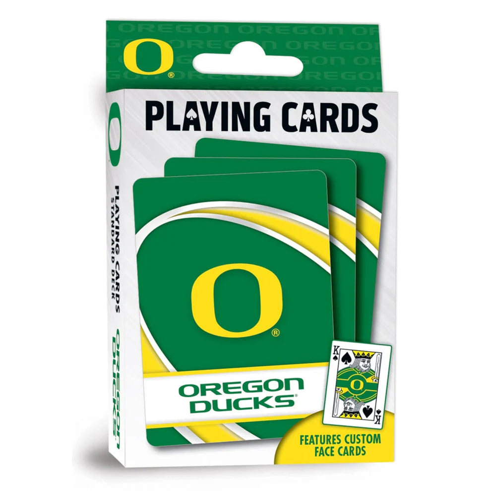 University of Oregon Ducks Playing Cards