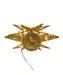 Gold Starburst 11" Tree Topper with 60 LED Lights