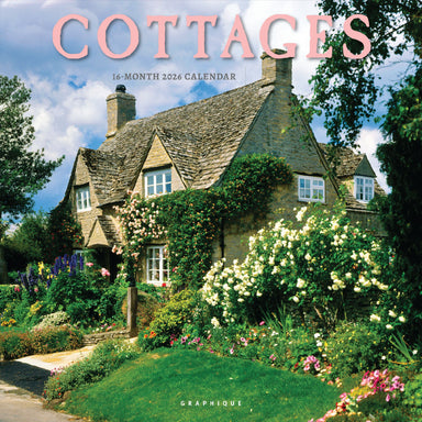 Cottages 2026 Wall Calendar