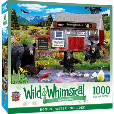 Swimming Hole 1000 Piece Wild & Whimsical Puzzle